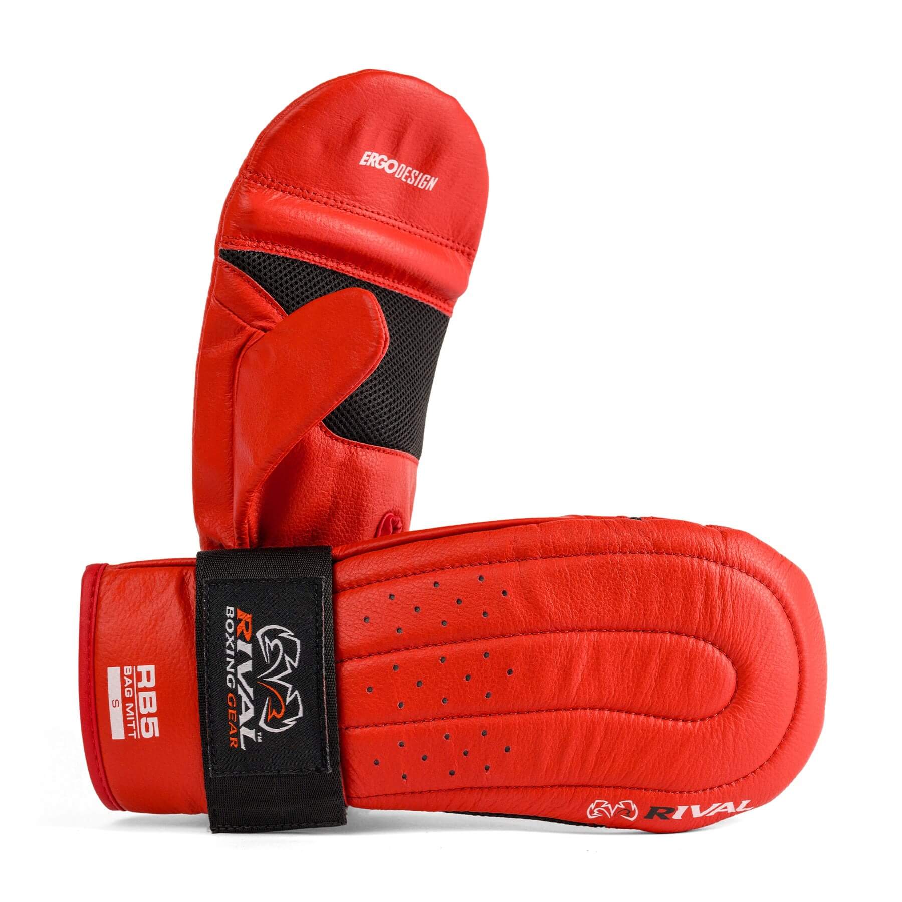 Rival RB5 Bag Mitts Red
